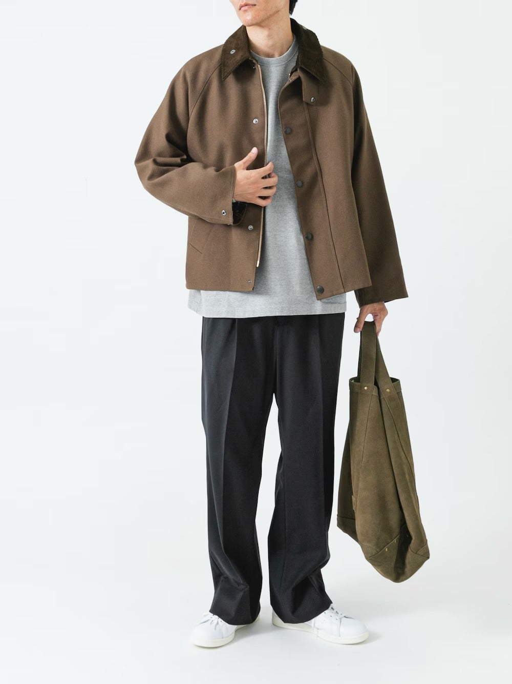 Barbour × URBAN RESEARCH / TRANSPORT 羊毛工裝外套（日本聯名限定）