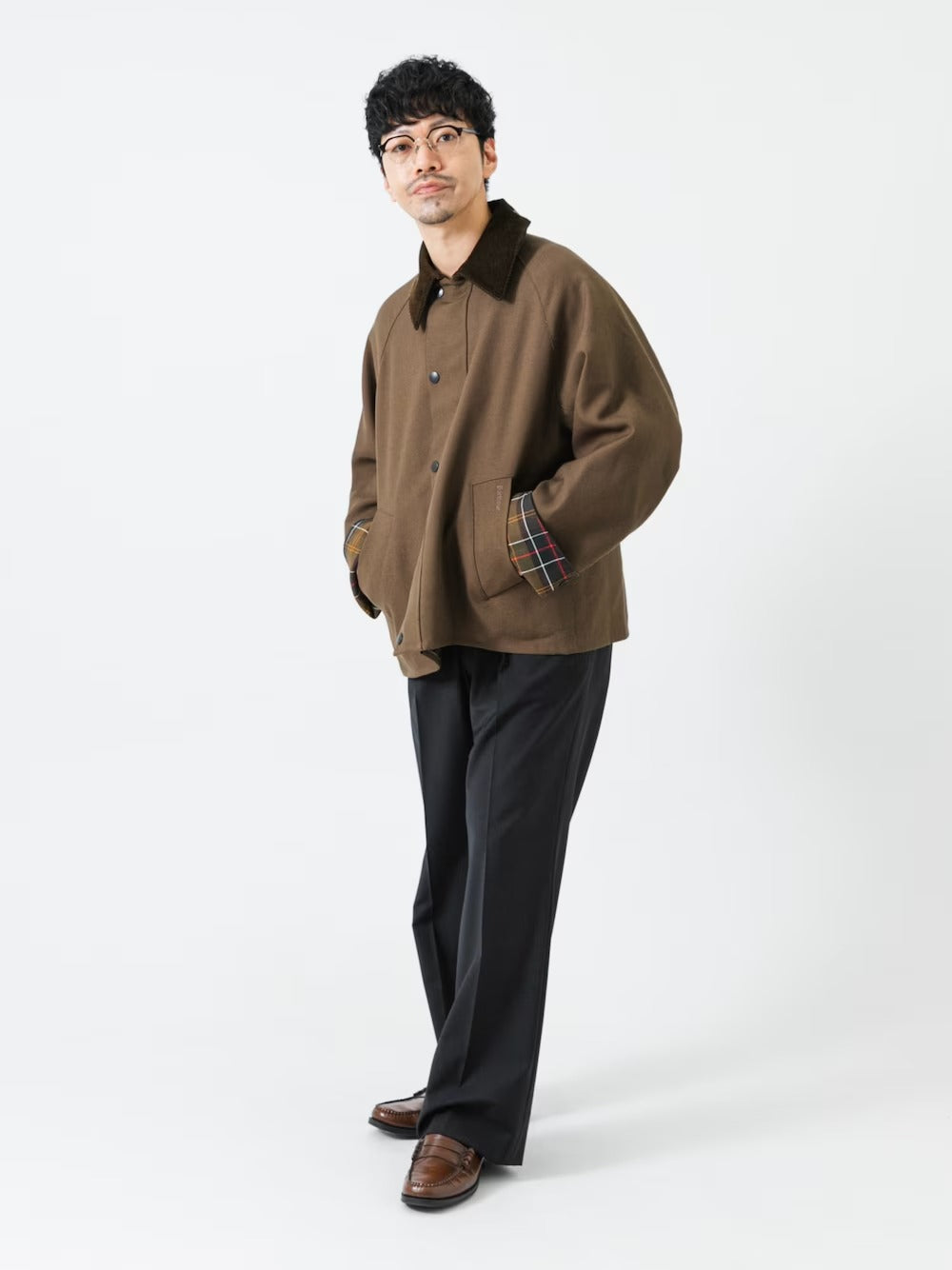Barbour × URBAN RESEARCH / TRANSPORT 羊毛工裝外套（日本聯名限定）