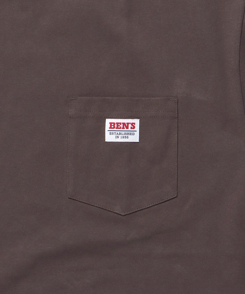 BEN DAVIS BIG POCKET TEE  / 復古小標 重磅口袋 短袖T恤