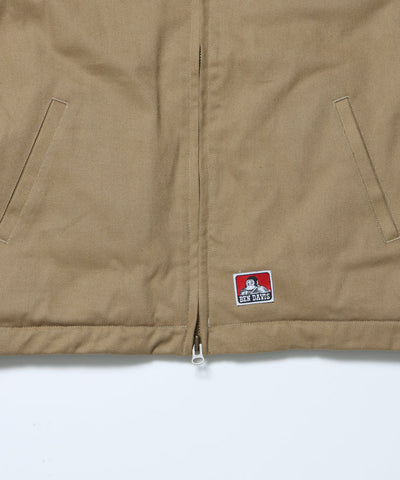 BEN DAVIS PADDED EISENHOWER JACKET / 中棉拉鍊外套