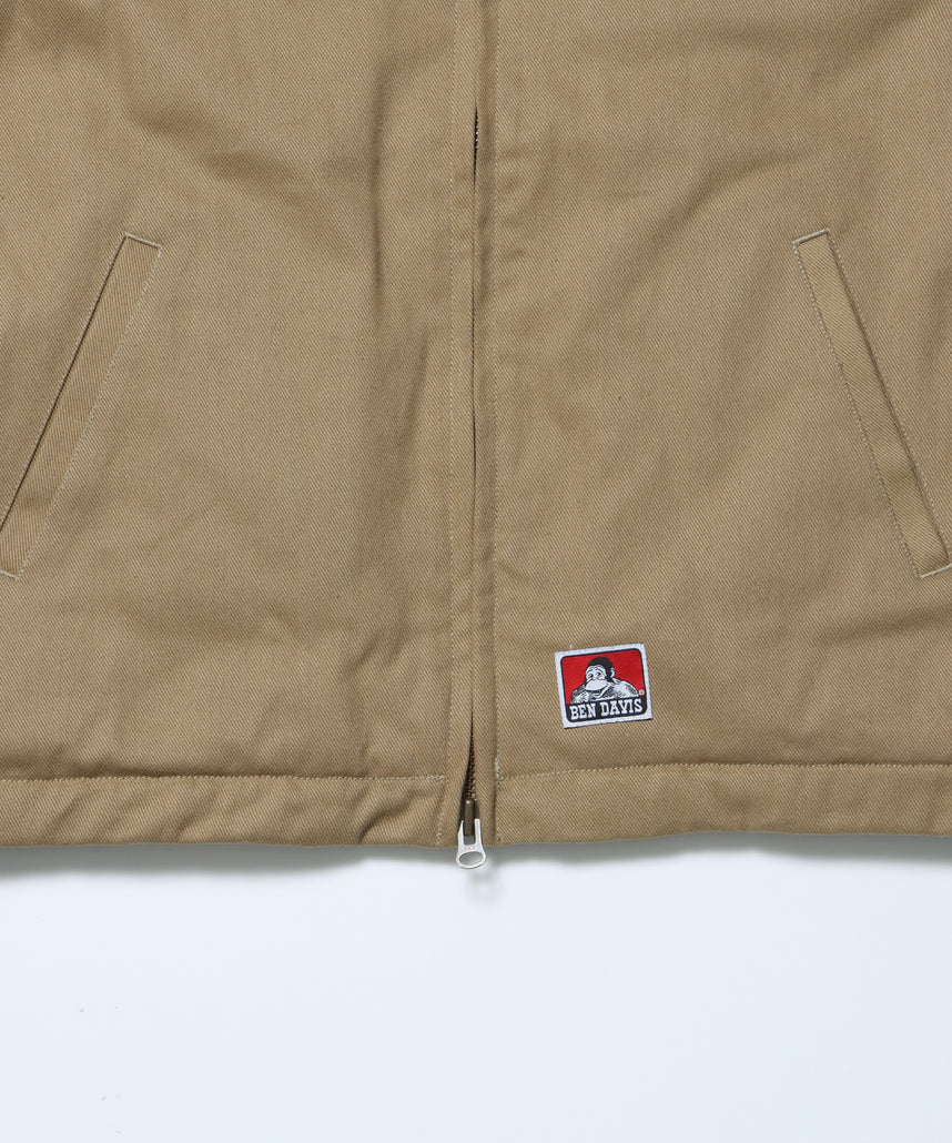 BEN DAVIS PADDED EISENHOWER JACKET / 中棉拉鍊外套