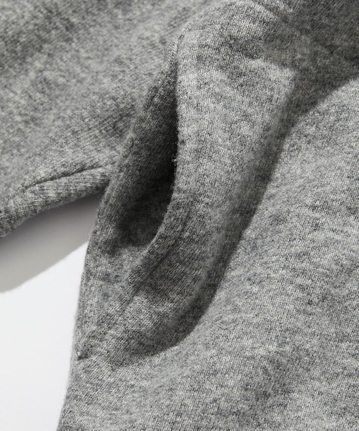 CAHLUMN Merino Wool＋Cotton Loop Back Sweat Hoodie / 美利諾羊毛 連帽衫