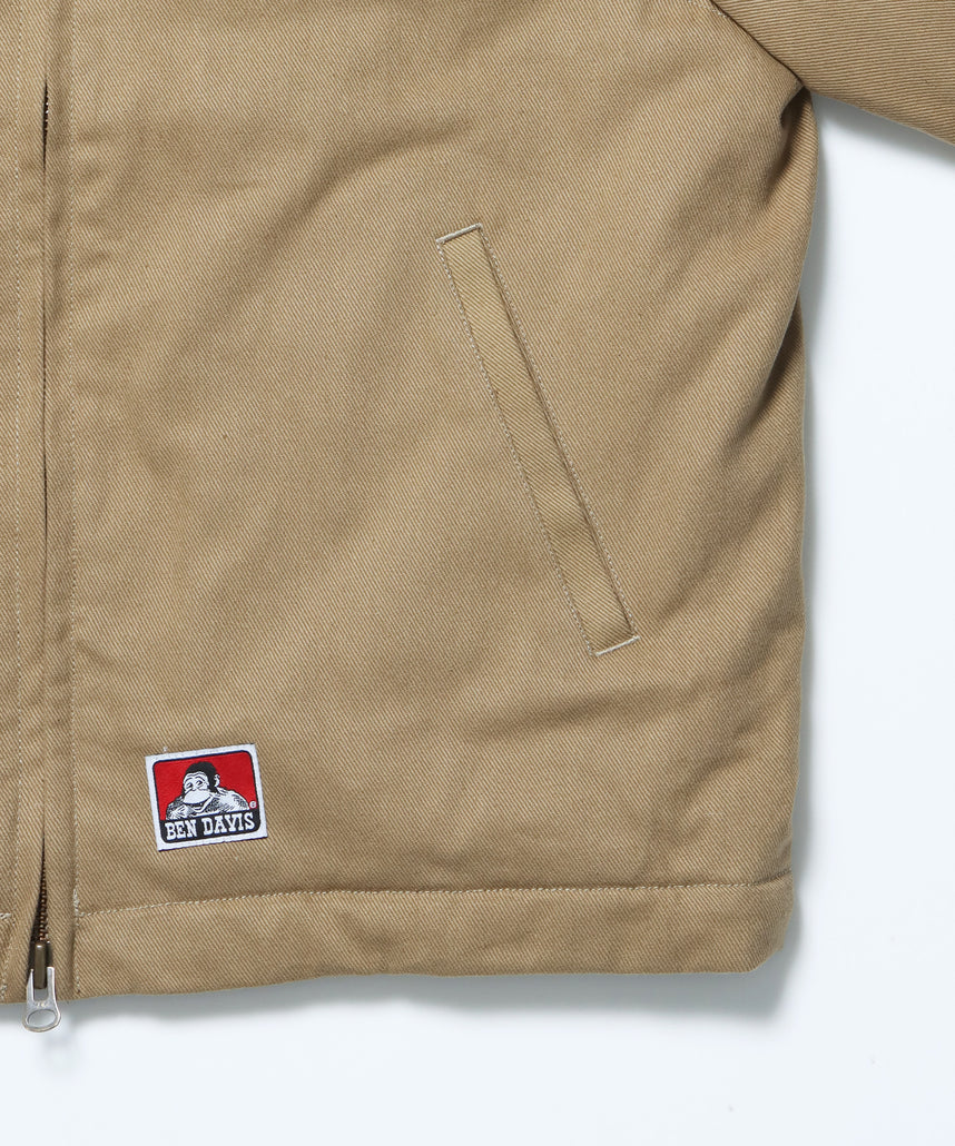 BEN DAVIS PADDED EISENHOWER JACKET / 中棉拉鍊外套