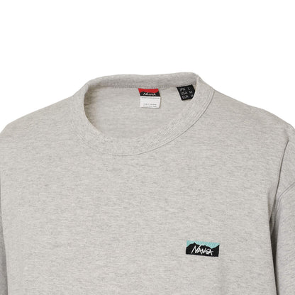 NANGA ECO HYBRID BOX LOGO EMBROIDERY TEE(UNISEX) / 中性款  小標 短袖T恤