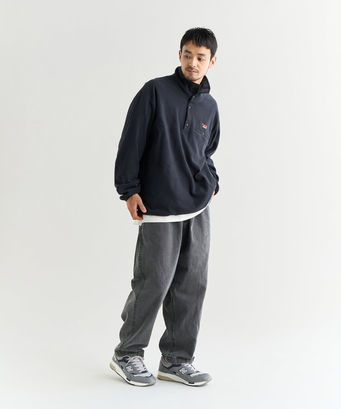 NANGA AIR WARM FLEECE TOPS(MEN) / 保暖半開襟衫