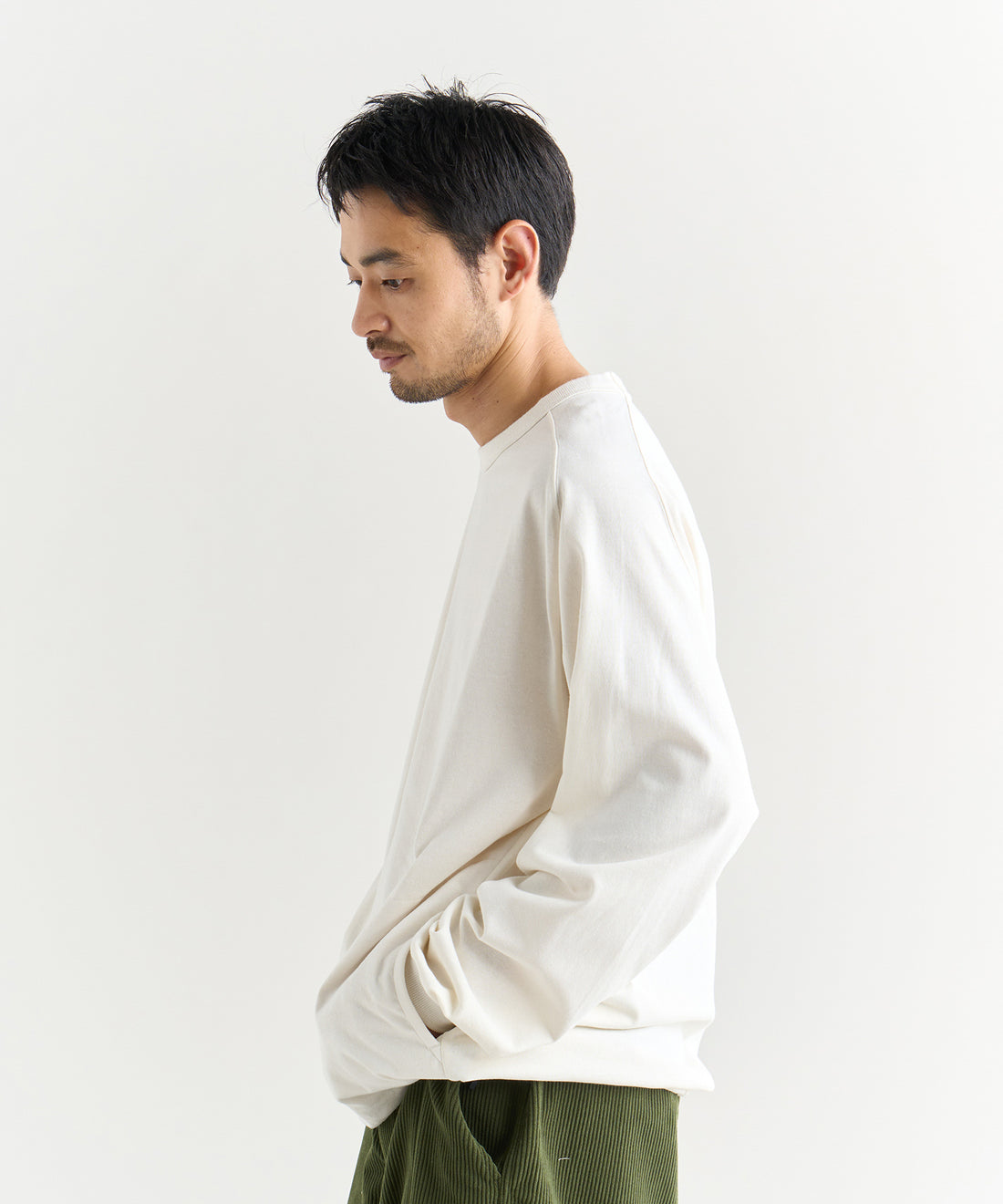 NANGA ECO HYBRID OVERSIZED L/S TEE(MEN) / 長袖機能T恤