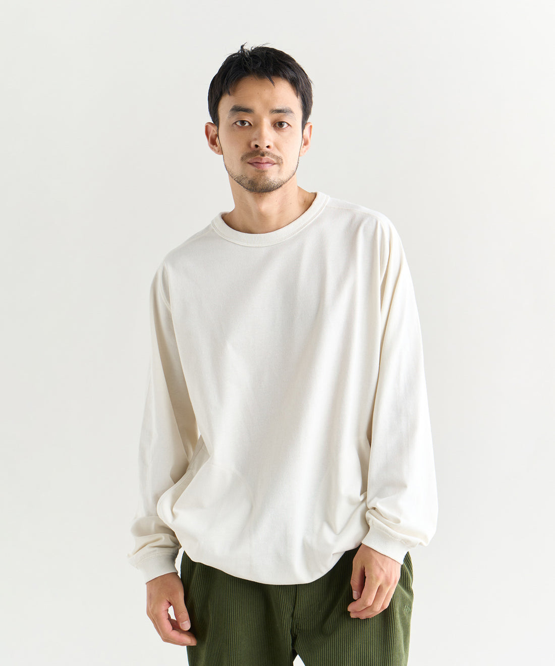 NANGA ECO HYBRID OVERSIZED L/S TEE(MEN) / 長袖機能T恤