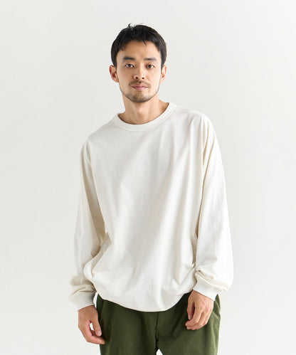 NANGA ECO HYBRID OVERSIZED L/S TEE(MEN) / 長袖機能T恤
