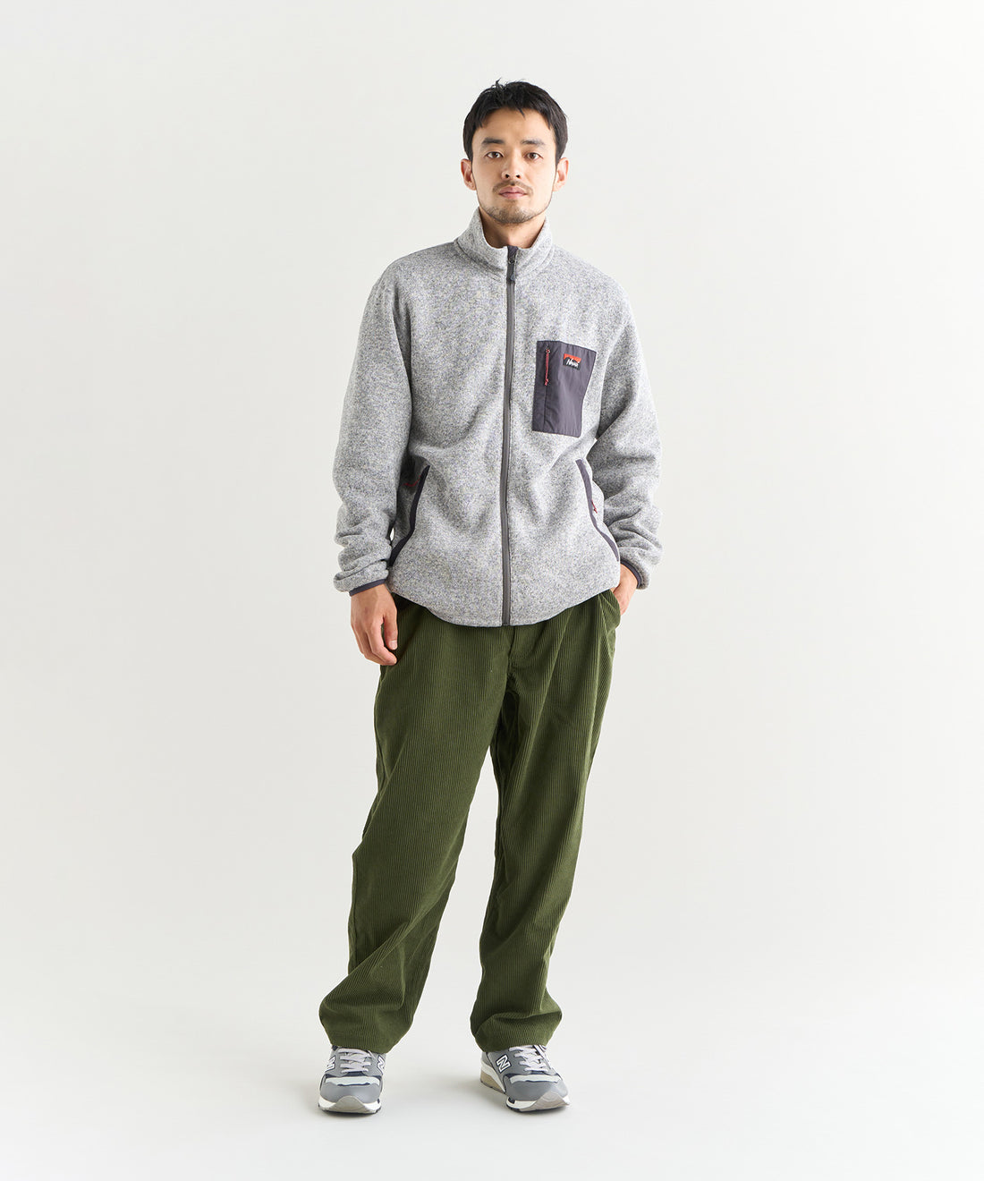 NANGA POLARTEC FLEECE ZIP BLOUSON / 保暖立領刷毛外套