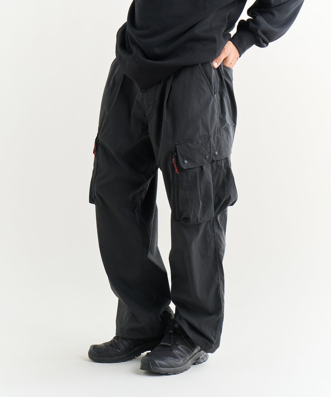 NANGA HINOC RIPSTOP FIELD CARGO PANTS / 難燃機能  軍裝工裝褲