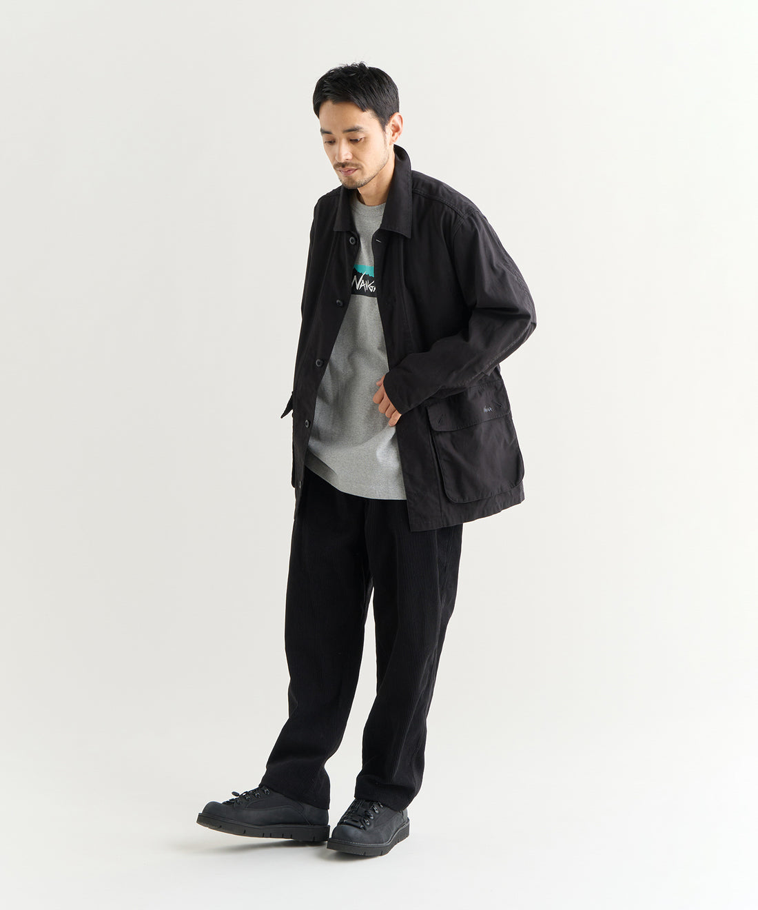 NANGA BACK SATIN COVERALL / 機能寬版工裝外套