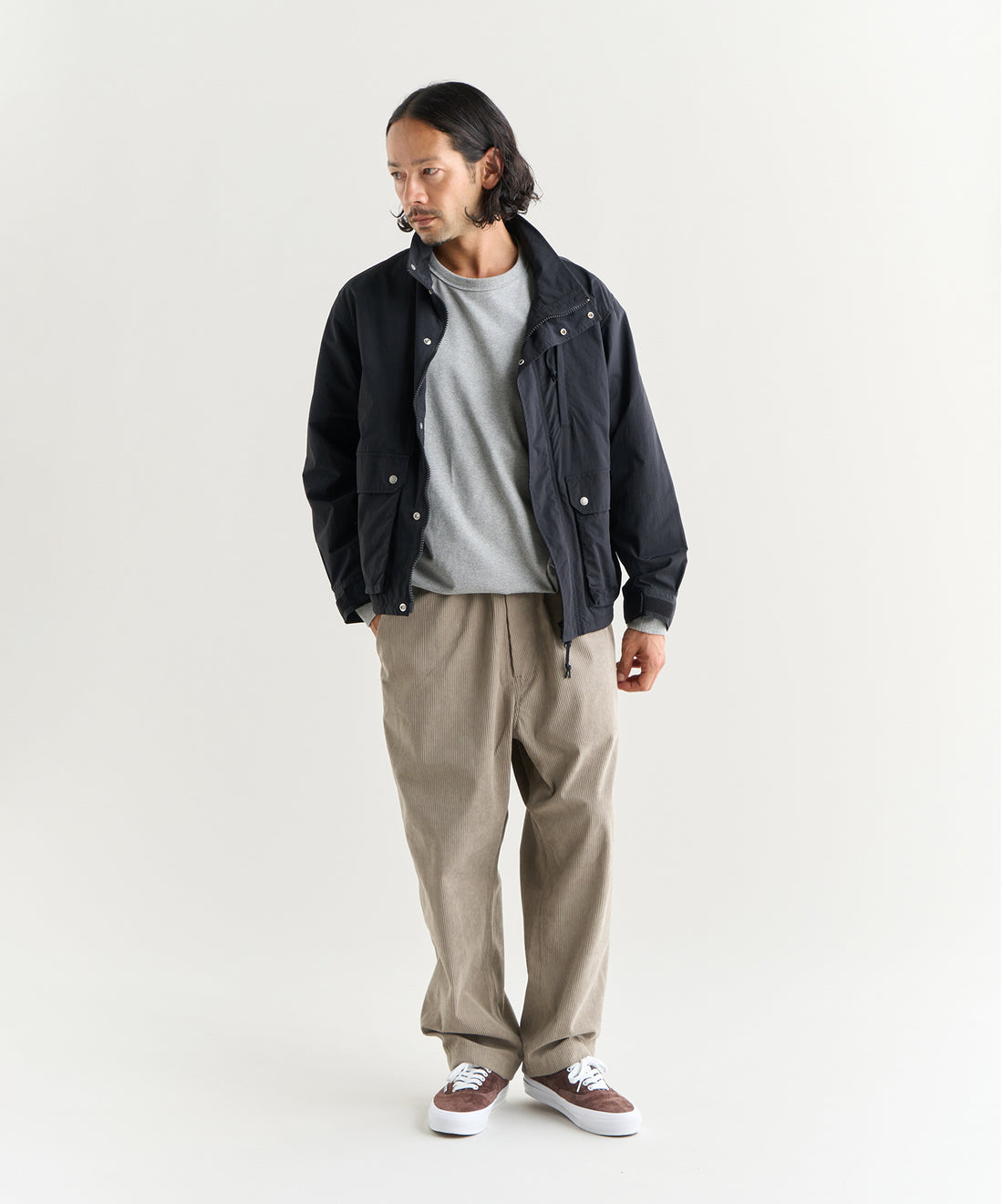 NANGA NYLON STAND COLLAR FIELD JKT / 尼龍立領外套 日本店舖限定