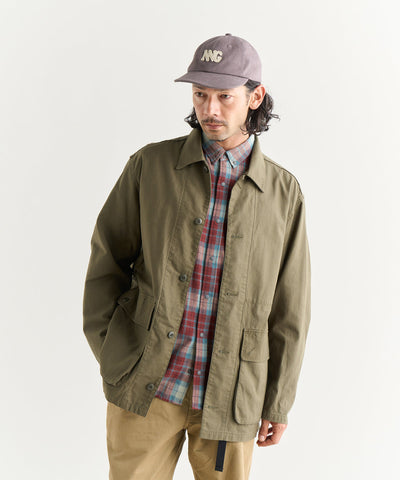 NANGA BACK SATIN COVERAL / 工裝外套