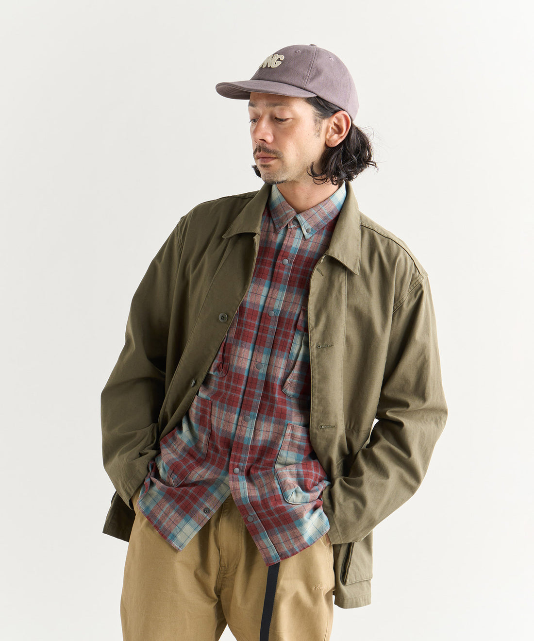 NANGA BACK SATIN COVERALL / 機能寬版工裝外套