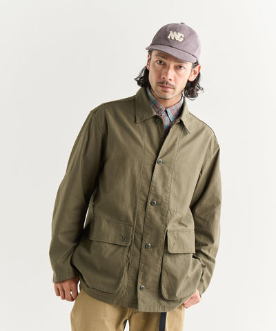 NANGA BACK SATIN COVERAL / 工裝外套