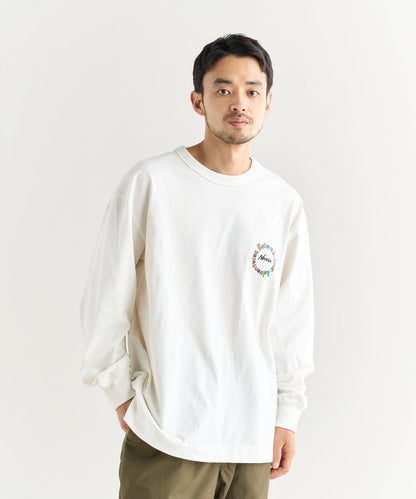 NANGA ECO HYBRID L/S TEE/BOU3 / 長袖T恤