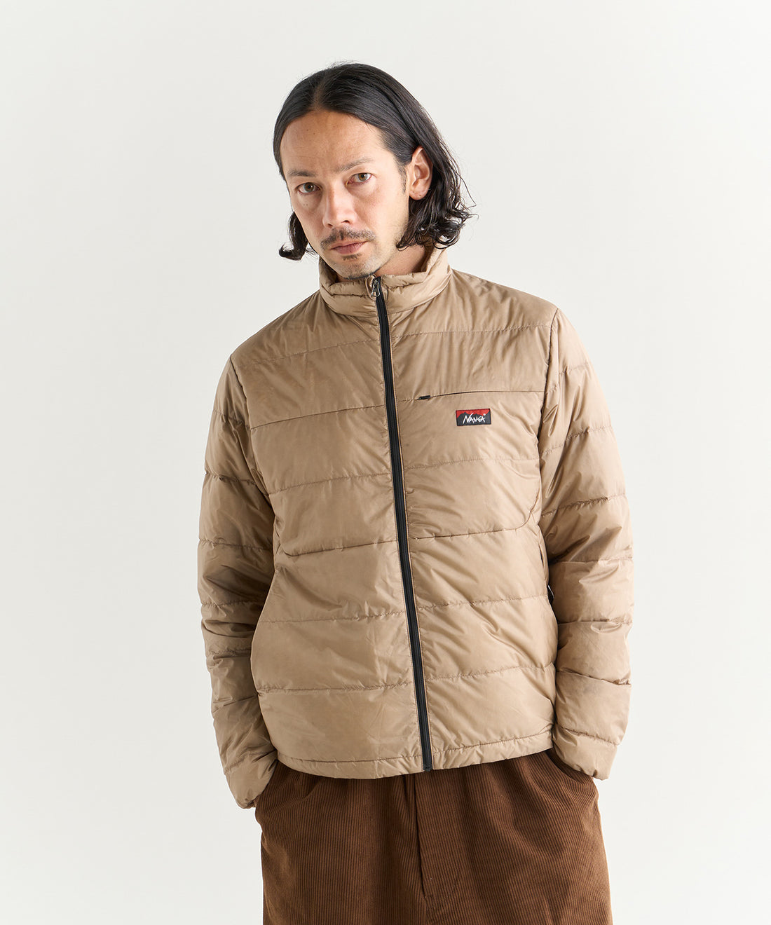 NANGA ATL DOWN ZIP BLOUSON / 輕量機能 立領 羽絨外套