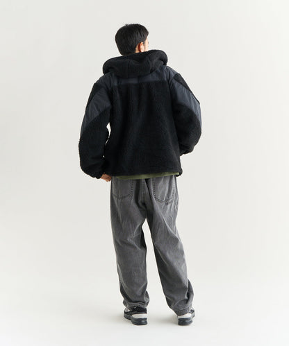 NANGA BOA FLEECE FULL ZIP PARKA(MEN) / 雙面 刷毛 防潑水 連帽外套