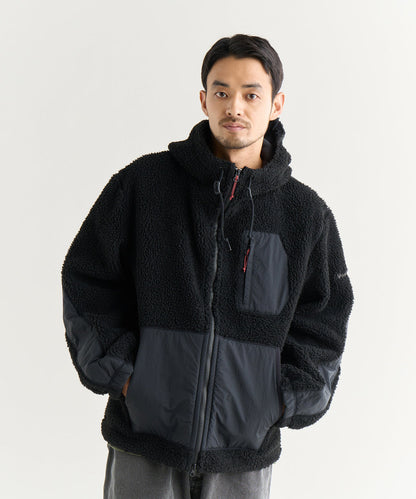 NANGA BOA FLEECE FULL ZIP PARKA(MEN) / 雙面 刷毛 防潑水 連帽外套