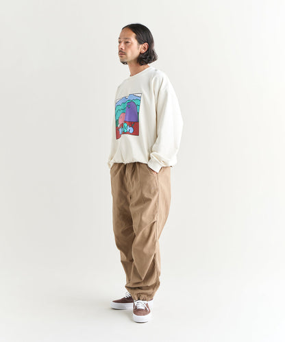 NANGA BACK SATIN EASY PT / 機能抽繩長褲