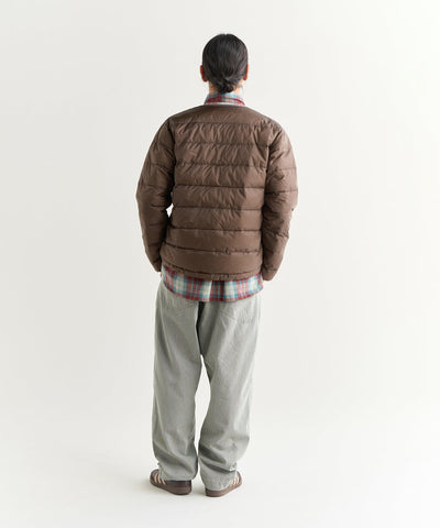NANGA ATL DOWN CARDIGAN / 輕量機能 開襟 羽絨外套