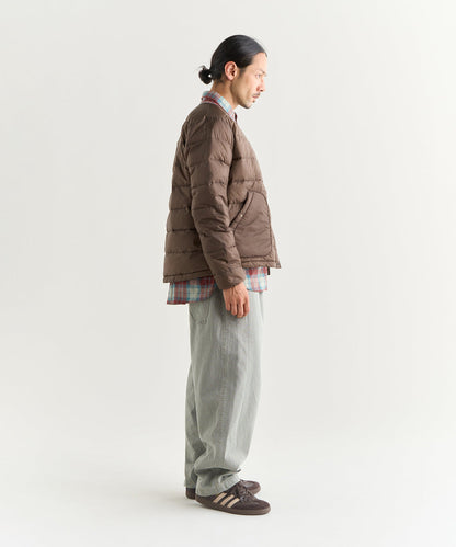 NANGA ATL DOWN CARDIGAN / 輕量機能 開襟 羽絨外套