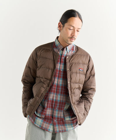 NANGA ATL DOWN CARDIGAN / 輕量機能 開襟 羽絨外套