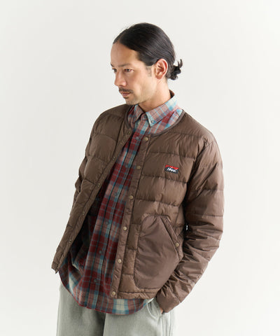 NANGA ATL DOWN CARDIGAN / 輕量機能 開襟 羽絨外套