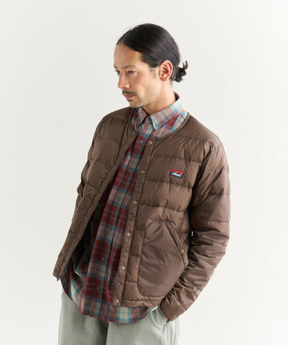 NANGA ATL DOWN CARDIGAN / 輕量機能 開襟 羽絨外套