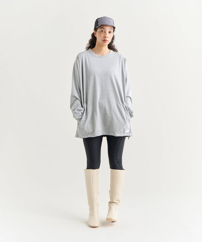 NANGA ECO HYBRID OVERSIZED L/S TEE(MEN) / 長袖機能T恤