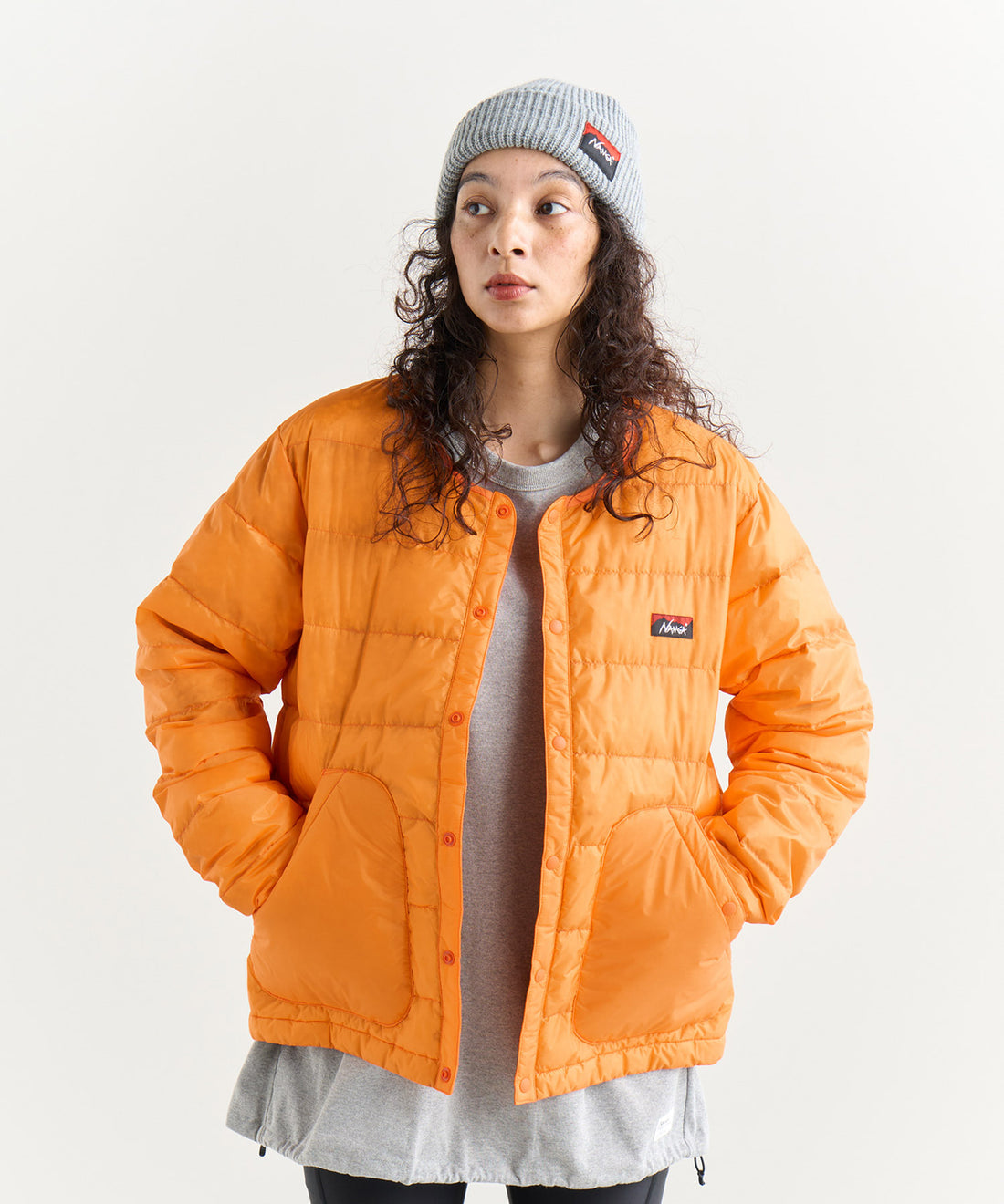 NANGA ATL DOWN CARDIGAN / 輕量機能 開襟 羽絨外套