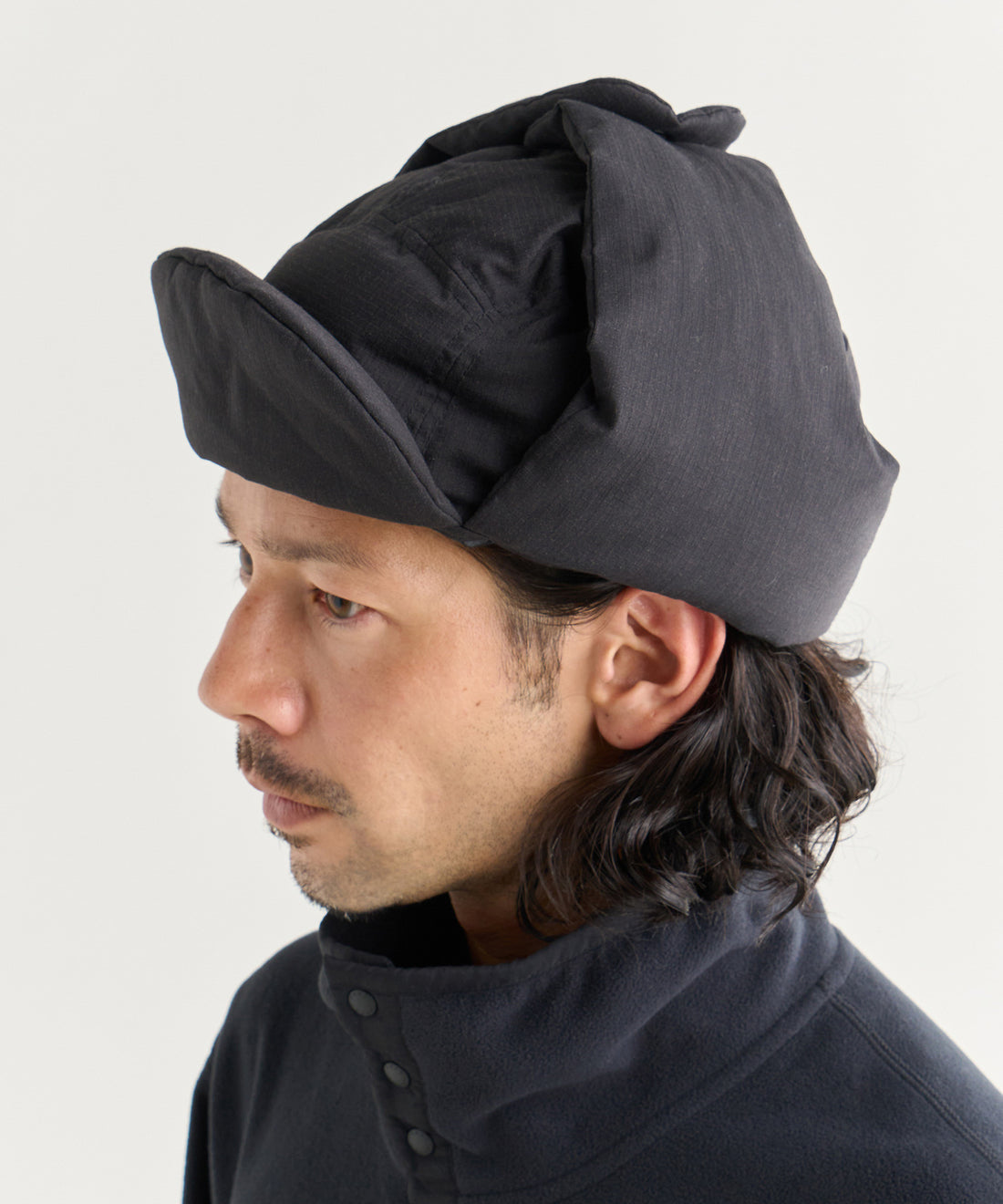 NANGA HINOC RIPSTOP DOWN EAR FLAP CAP / 防燃羽絨耳罩帽