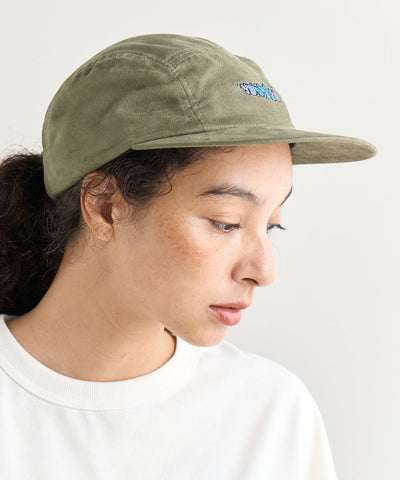 NANGA×RYUJI KAMIYAMA JET CAP / 神山隆二 手繪刺繡 五片帽