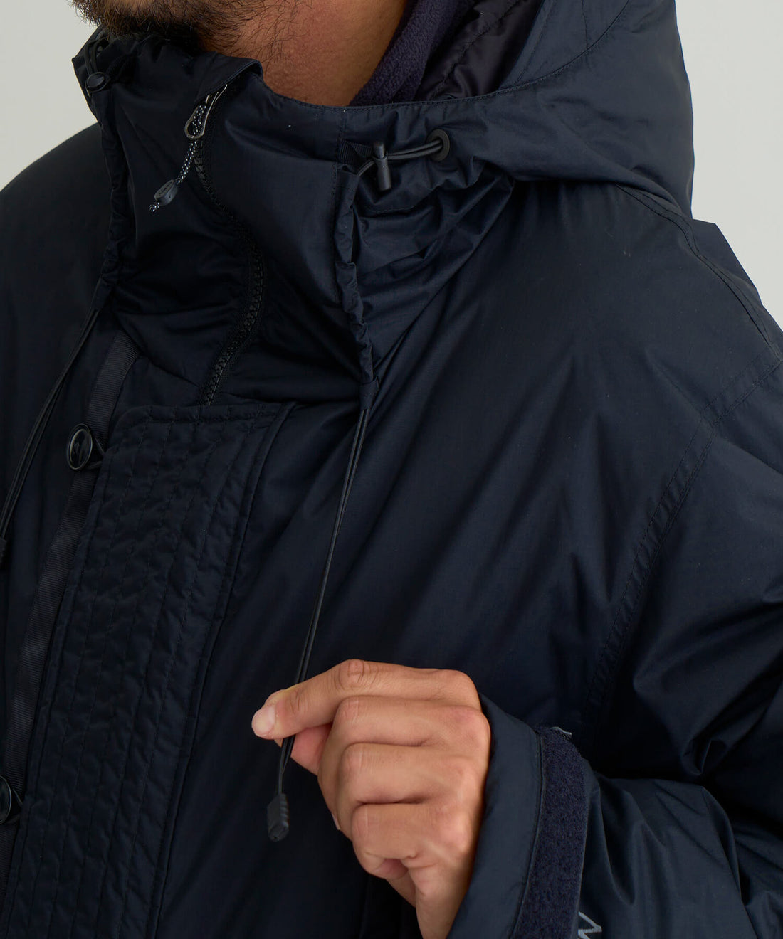 NANGA AURORA TEX DOWN FIELD HALF COAT(MEN) / 機能型軍事輪廓 羽絨外套