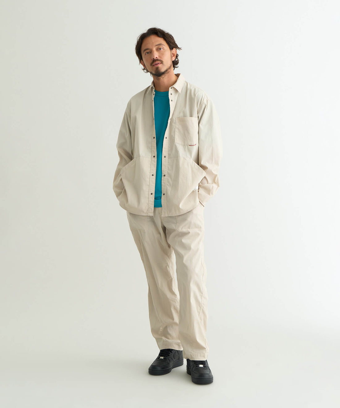 NANGA HINOC RIPSTOP UT SHIRT(MEN) / 多口袋機能襯衫外套