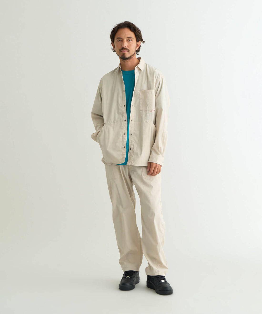 NANGA HINOC RIPSTOP UT SHIRT(MEN) / 多口袋機能襯衫外套