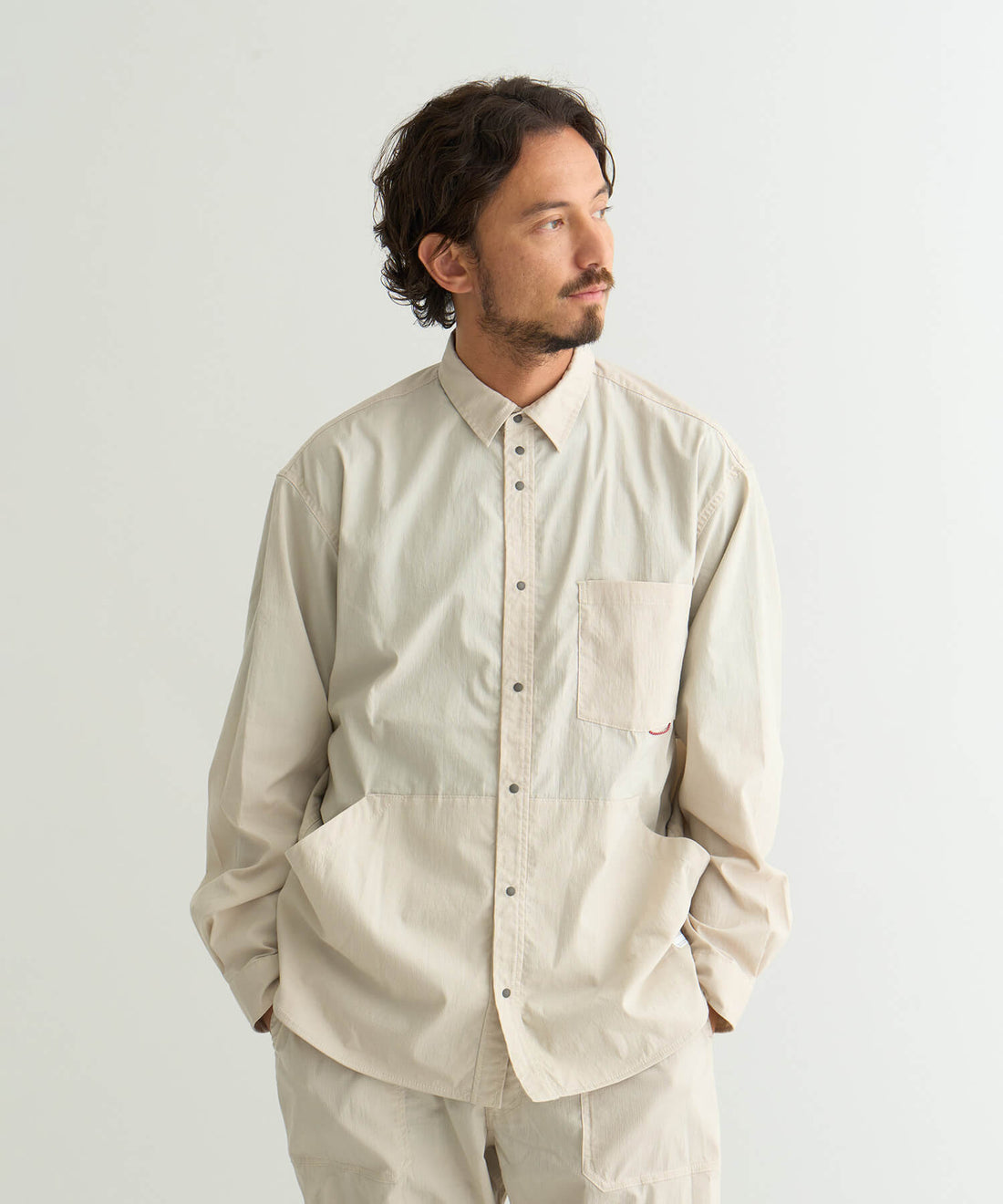 NANGA HINOC RIPSTOP UT SHIRT(MEN) / 多口袋機能襯衫外套