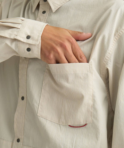 NANGA HINOC RIPSTOP UT SHIRT(MEN) / 多口袋機能襯衫外套
