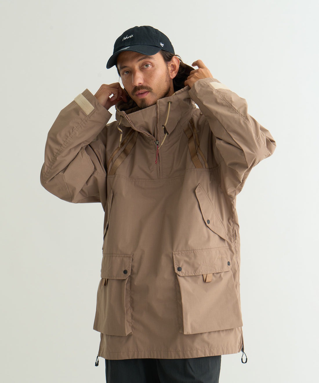 NANGA HINOC FIELD ANORAK PARKA(UNISEX) / 難燃機能罩衫外套