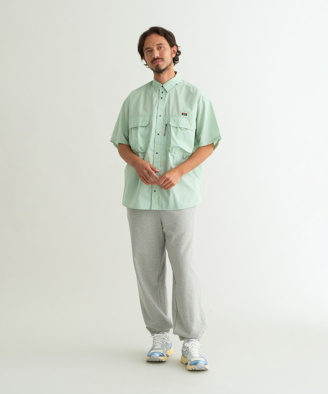 NANGA MOUNTAIN FIELD S/S SHIRT / 日本限定 工裝襯衫