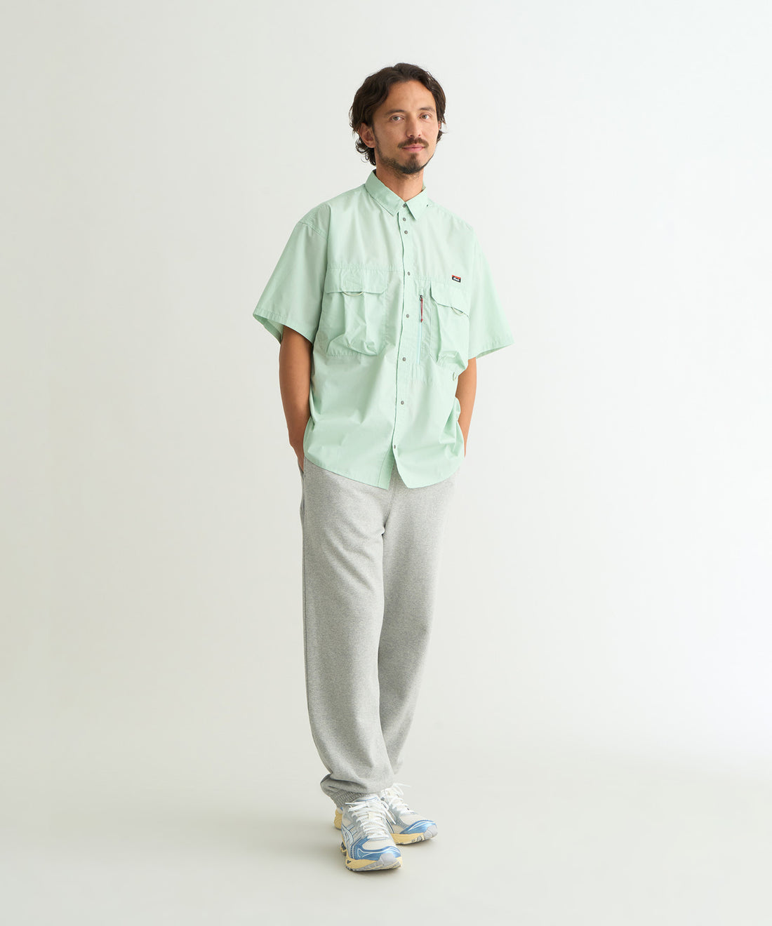 NANGA MOUNTAIN FIELD S/S SHIRT / 日本限定 工裝襯衫