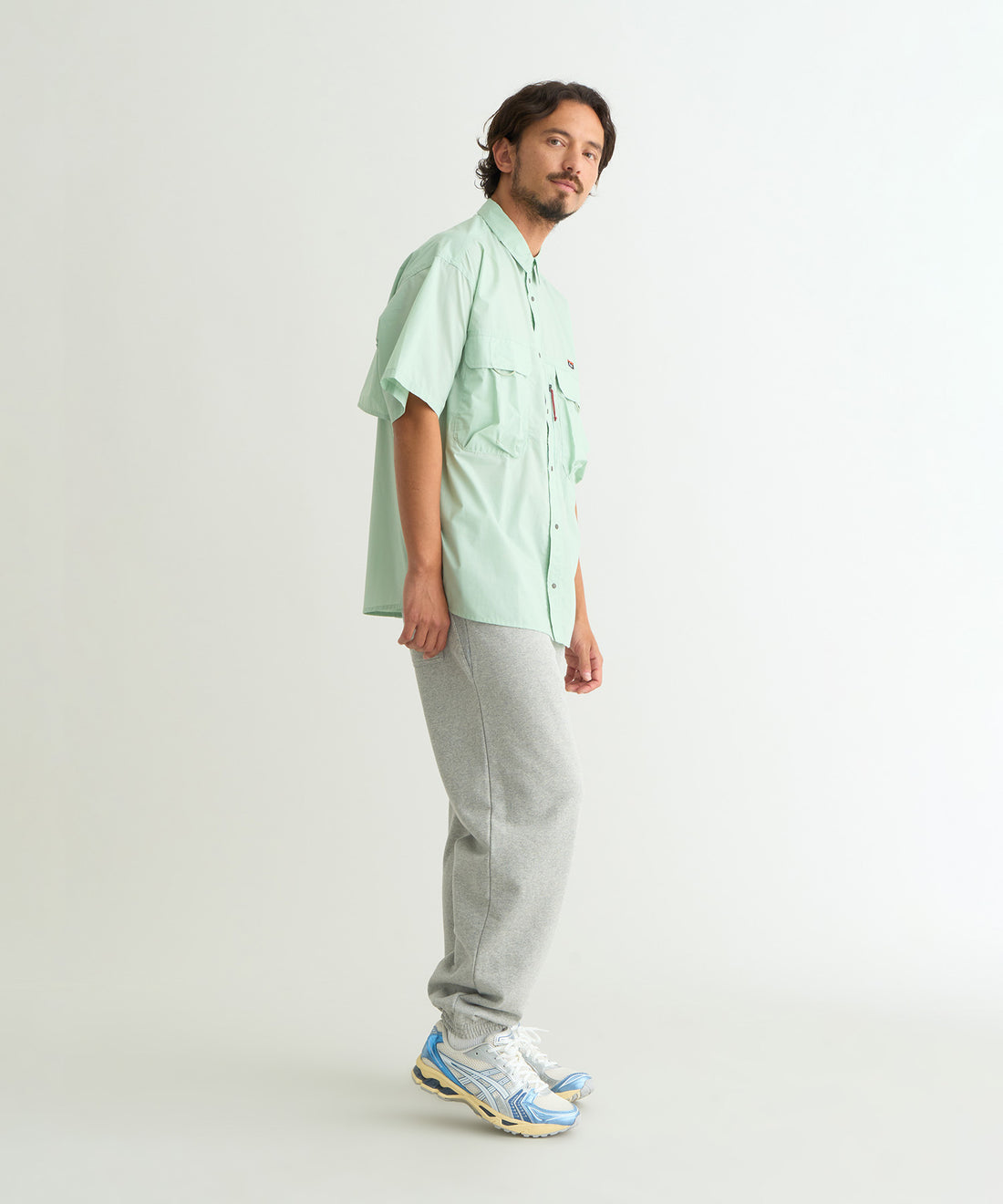 NANGA MOUNTAIN FIELD S/S SHIRT / 日本限定 工裝襯衫