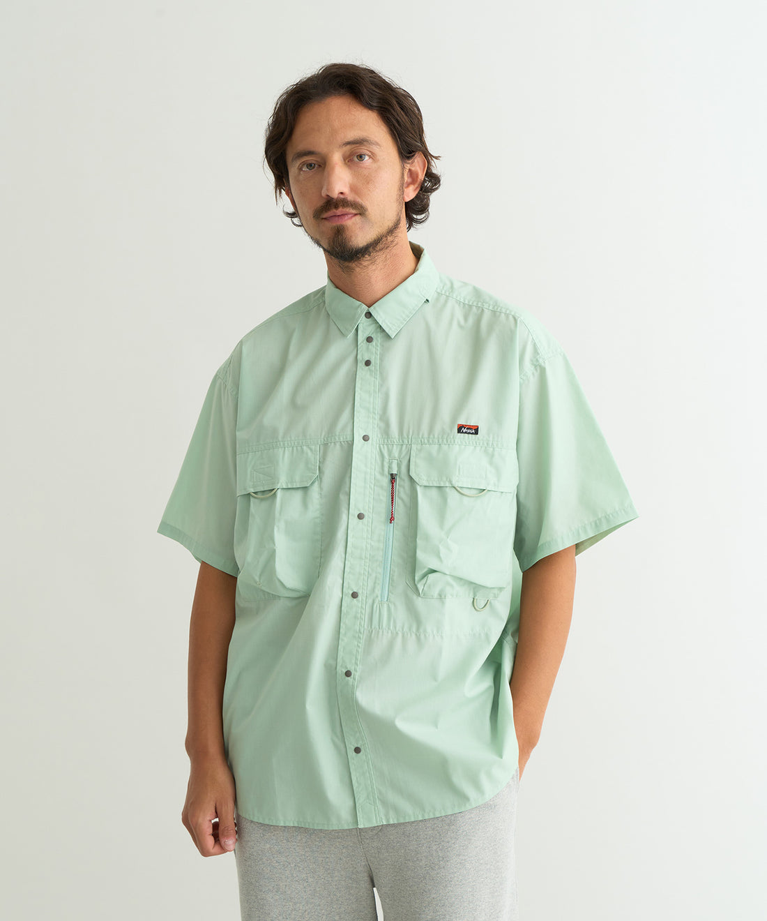 NANGA MOUNTAIN FIELD S/S SHIRT / 日本限定 工裝襯衫
