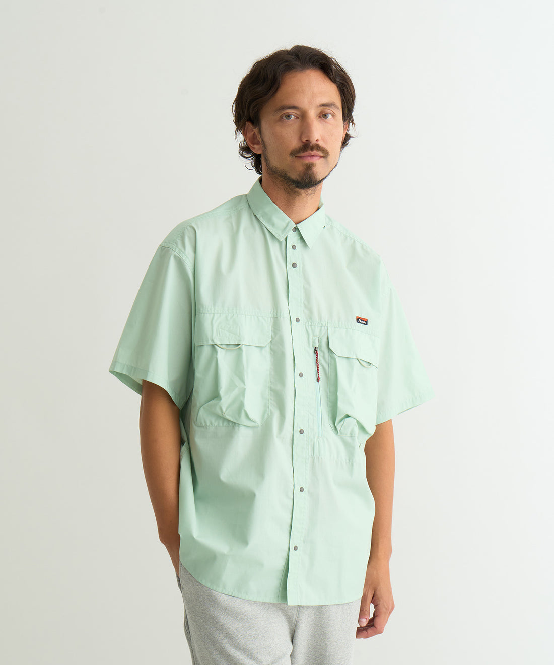 NANGA MOUNTAIN FIELD S/S SHIRT / 日本限定 工裝襯衫
