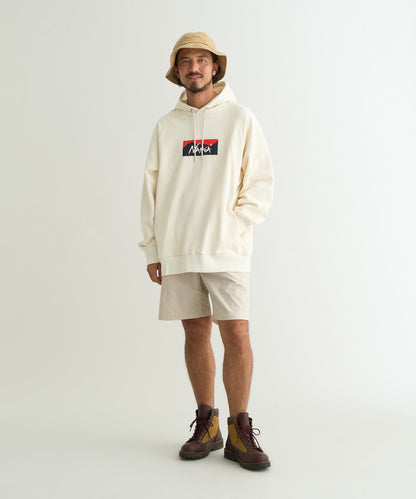 NANGA ECO HYBRID BOX LOGO / 連帽衫