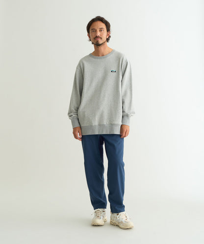 NANGA ECO HYBRID MINI BOX LOGO EMBROIDERY SWEATSHIRT / 刺繡小標 圓領衫