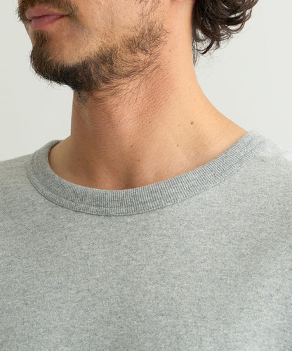 NANGA ECO HYBRID MINI BOX LOGO EMBROIDERY SWEATSHIRT / 刺繡小標 圓領衫