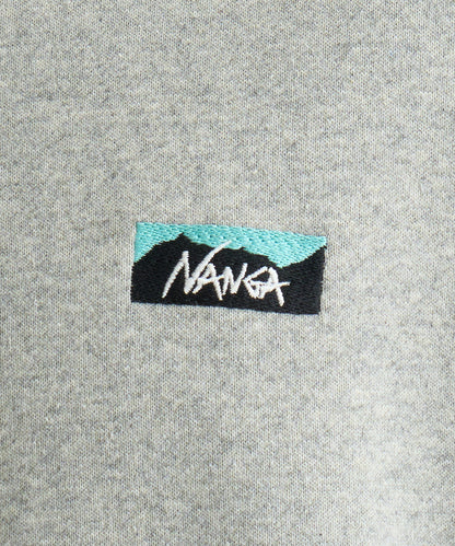 NANGA ECO HYBRID MINI BOX LOGO EMBROIDERY SWEATSHIRT / 刺繡小標 圓領衫