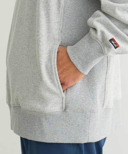 NANGA ECO HYBRID MINI BOX LOGO EMBROIDERY SWEATSHIRT / 刺繡小標 圓領衫