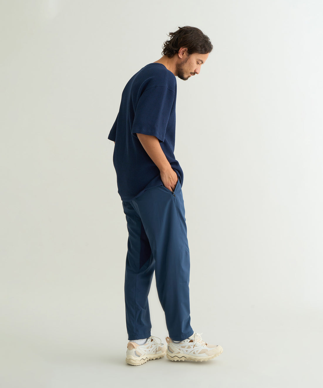 NANGA Eco Hybrid Waffle Loose Fit Tee (Unisex) / 華夫格 短袖T恤